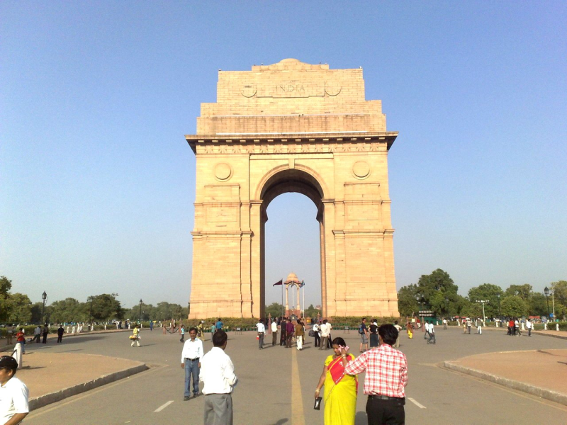 File:India_Delhi_India värav.jpg